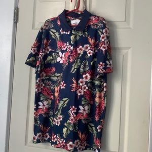 Goodfellow&Co Medium Tropical Polo Mens